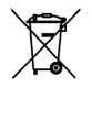 Crossed-out wheeled bin — take-back symbol for batteries